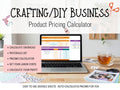 Craft Business Pricing Spreadsheet | Google Sheets Calculator (Digital Download)